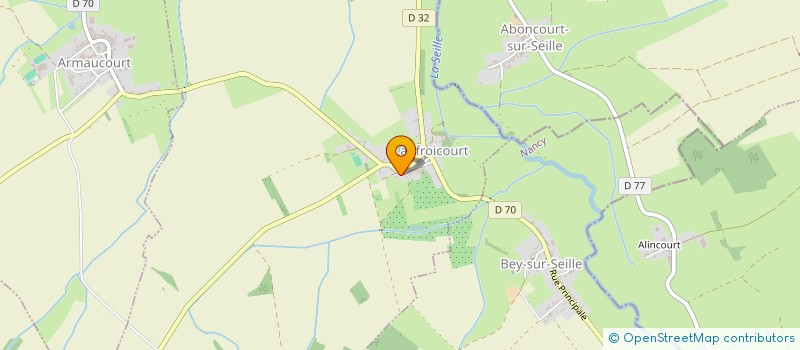 localisation de l'entreprise RENOVATIONS DU GRAND EST  LANFROICOURT