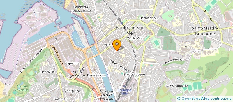 localisation de l'entreprise RENOVATIONS EXTENSIONS BOULOGNE PAS DE CALAIS  BOULOGNE-SUR-MER