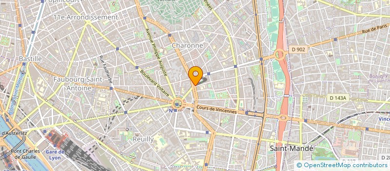 localisation de l'entreprise RENOVATIONS MAISONS APPARTEMENTS  PARIS