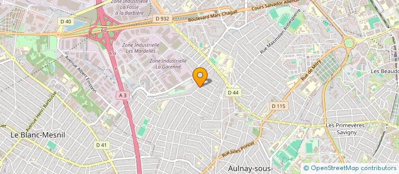 localisation de l'entreprise RENOVATIS à AULNAY-SOUS-BOIS