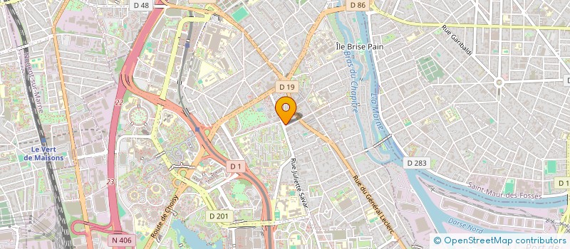 localisation de l'entreprise RENOVATIS  CRETEIL