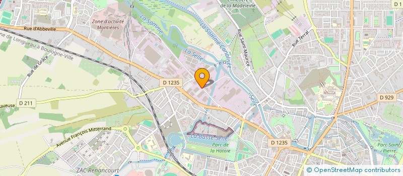 localisation de l'entreprise RENOVATIS HABITAT NORD  AMIENS