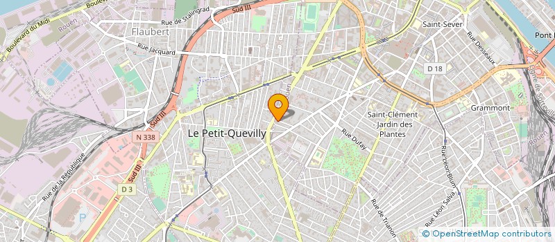 localisation de l'entreprise RENOVAX CUISINEO à ROUEN