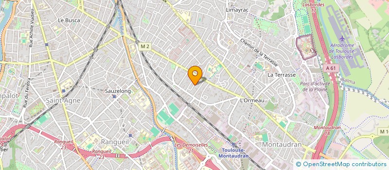 localisation de l'entreprise RENOVAZ  TOULOUSE