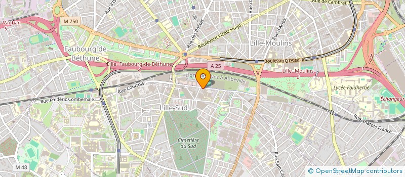 localisation de l'entreprise RENOVBAT à LILLE