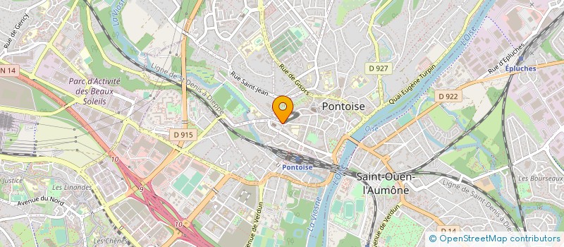 localisation de l'entreprise RENOVBAT à PONTOISE