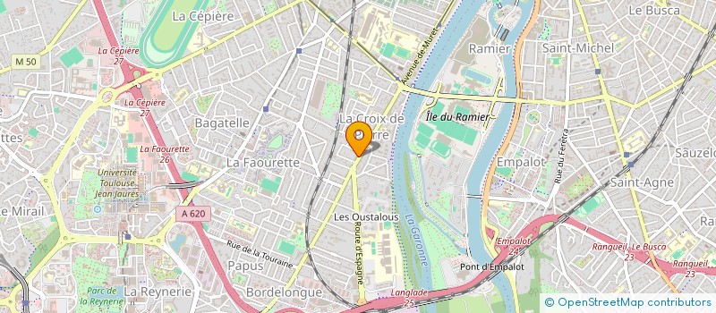localisation de l'entreprise RENOVBAT à TOULOUSE