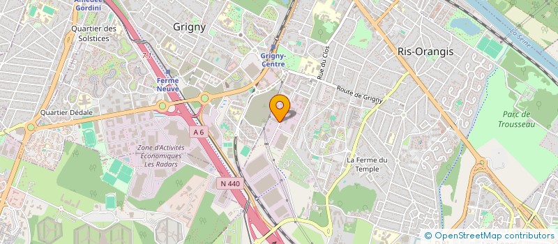 localisation de l'entreprise RENOVBAT à RIS-ORANGIS