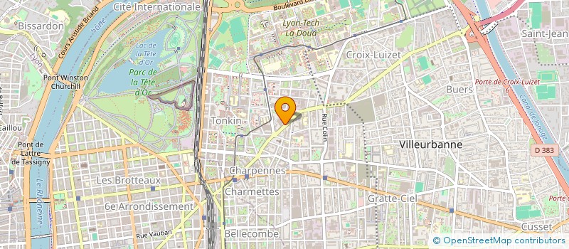 localisation de l'entreprise RENOVBAT  MEYZIEU