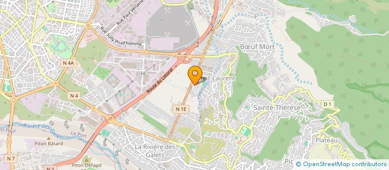 localisation de l'entreprise RENOVBAT à LE PORT