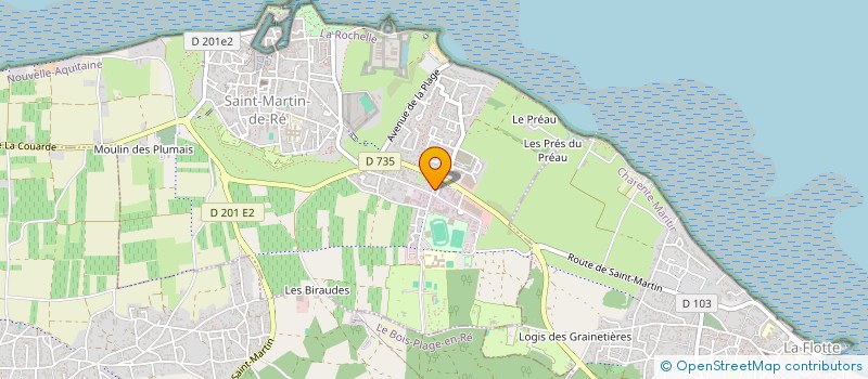 localisation de l'entreprise RENOVBOC  LA ROCHELLE