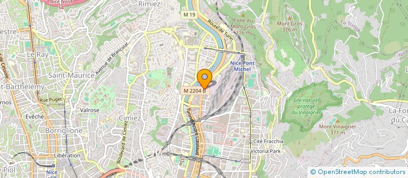 localisation de l'entreprise RENOVCANALISATION RC CONTRACTORS à NICE