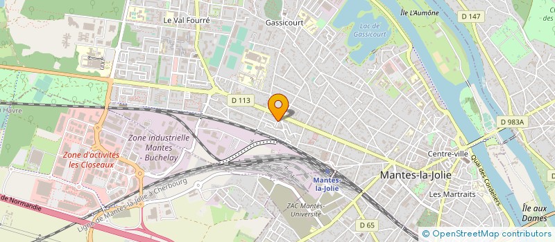 localisation de l'entreprise RENOVDOM  MANTES-LA-JOLIE