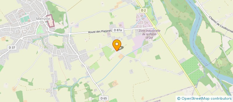 localisation de l'entreprise RENOVDOMUS à MERVILLE
