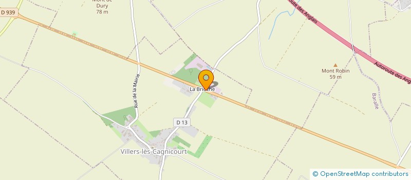 localisation de l'entreprise RENOVE AUTO  VILLERS-LES-CAGNICOURT