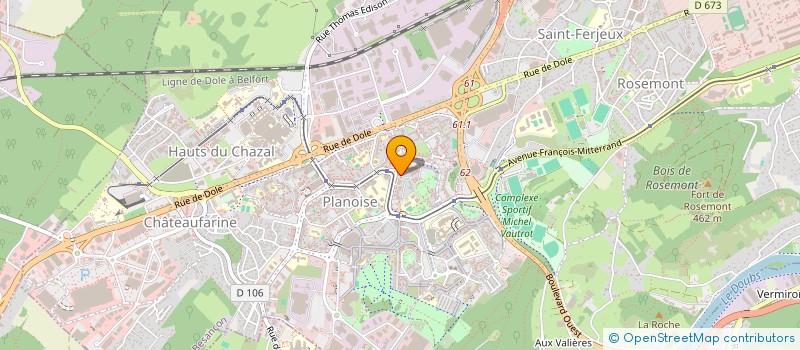 localisation de l'entreprise RENOVE-BAT PERRON à BESANCON