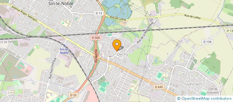 localisation de l'entreprise RENOVE CHEZ VOUS à DECHY