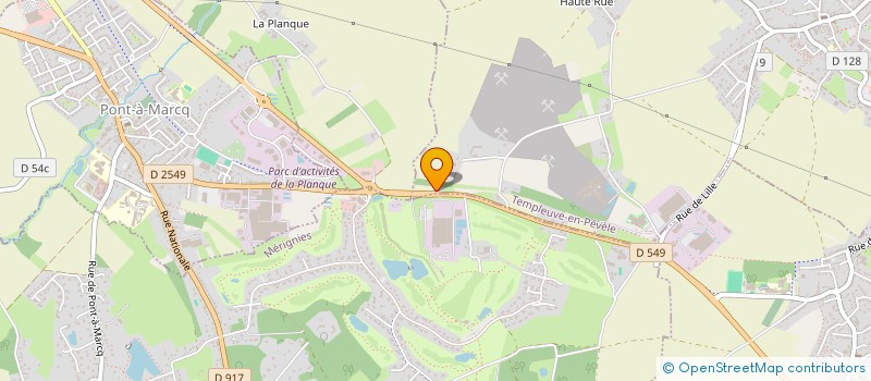 localisation de l'entreprise RENOVE DECORATION  TEMPLEUVE-EN-PEVELE