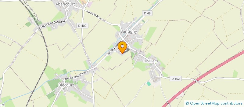 localisation de l'entreprise RENOVE EN NORD  BANTIGNY