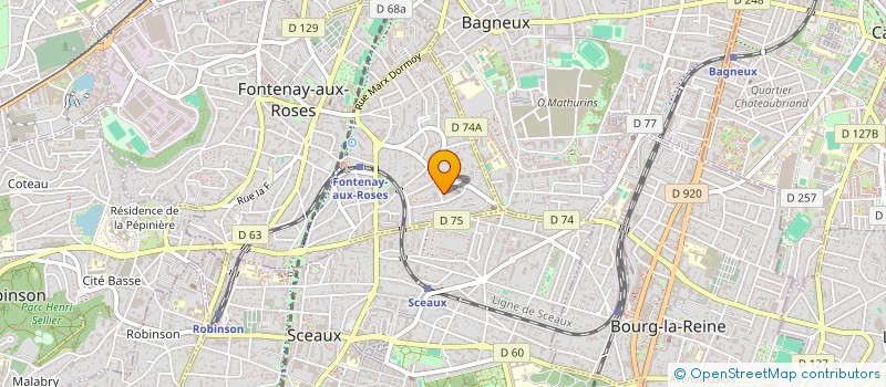 localisation de l'entreprise RENOVE ET VOUS à FONTENAY-AUX-ROSES