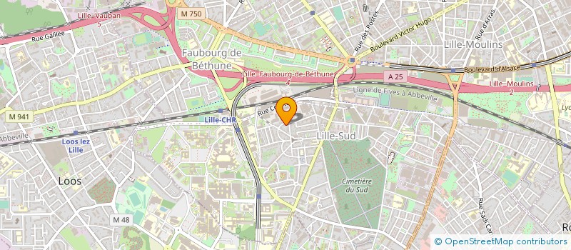localisation de l'entreprise RENOVE FABRICATION à LILLE