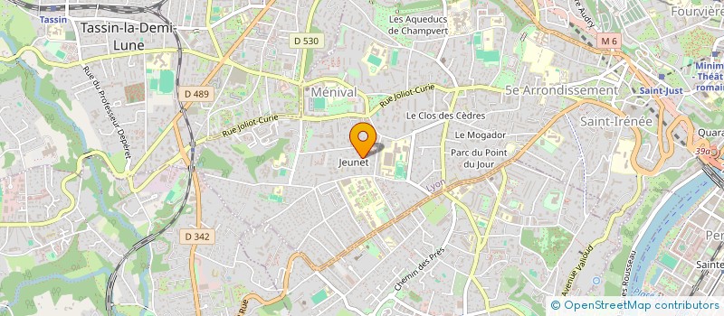 localisation de l'entreprise RENOVE HABITAT PROPRETE à LYON