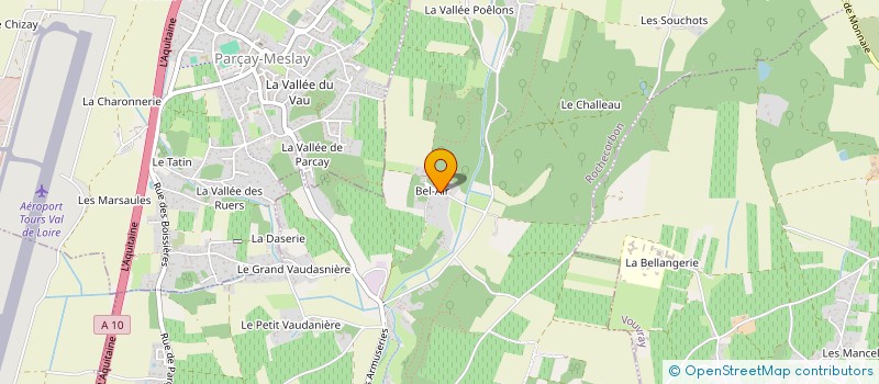localisation de l'entreprise RENOVE IMMOBILIER à ROCHECORBON