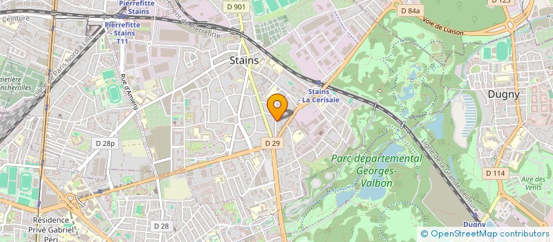 localisation de l'entreprise RENOVE PRO à STAINS