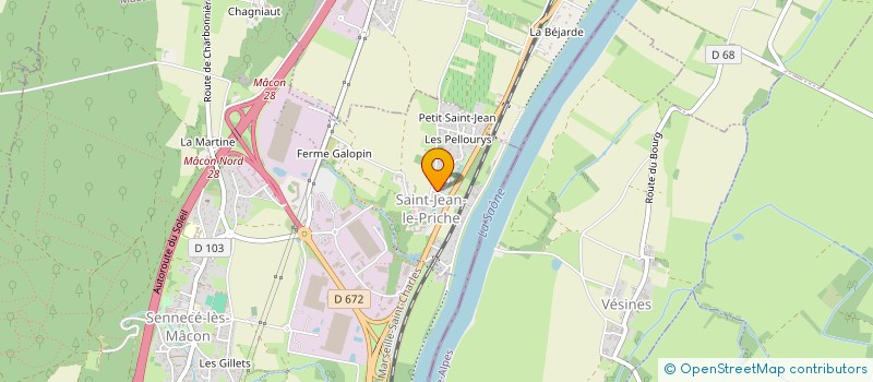 localisation de l'entreprise RENOVE TOUT à MACON