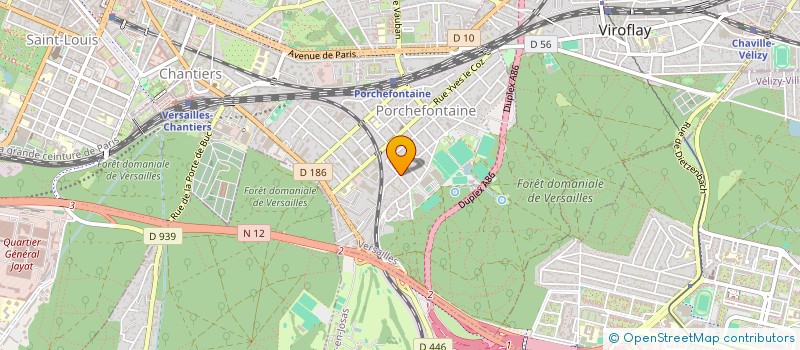 localisation de l'entreprise RENOVE UNE STATUE à VERSAILLES