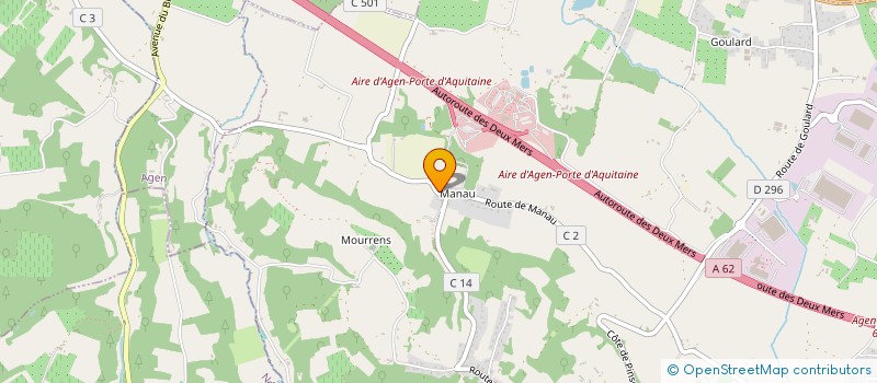 localisation de l'entreprise RENOVE & VOUS  SAINTE-COLOMBE-EN-BRUILHOIS