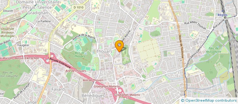 localisation de l'entreprise RENOVEAPLUS  TALENCE