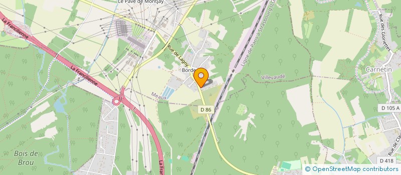 localisation de l'entreprise RENOVECO à VILLEVAUDE
