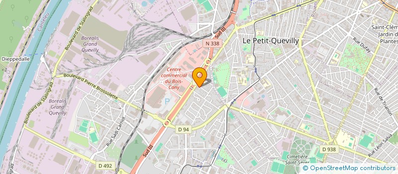 localisation de l'entreprise RENOVECO à OISSEL