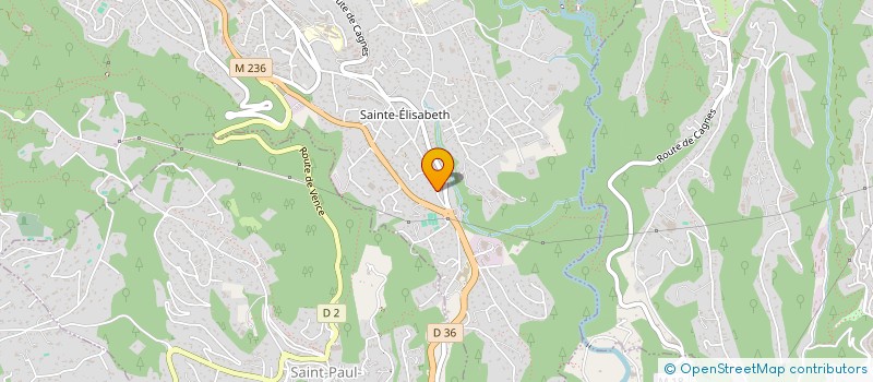 localisation de l'entreprise RENOVENCE à VENCE