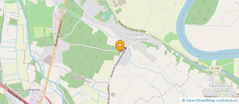 localisation de l'entreprise RENOVENERGIE FRANCE  FOURQUES-SUR-GARONNE