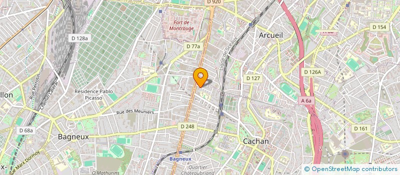 localisation de l'entreprise RENOVER à CACHAN