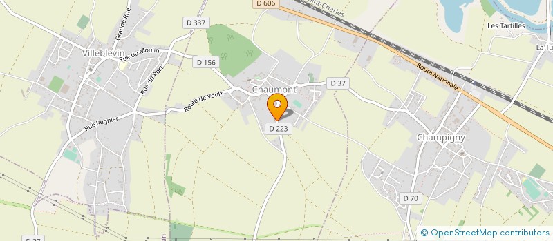 localisation de l'entreprise RENOVER FUTE à CHAUMONT