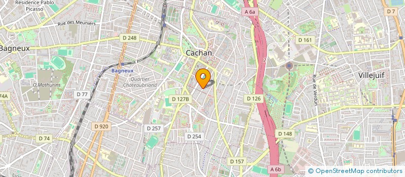 localisation de l'entreprise RENOVER INVEST  CACHAN