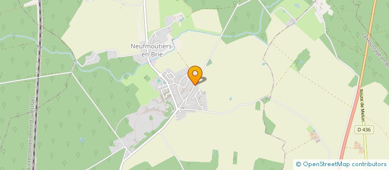 localisation de l'entreprise RENOVER MACONNERIE  NEUFMOUTIERS-EN-BRIE