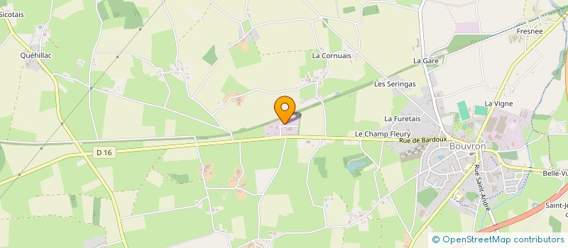 localisation de l'entreprise RENOVETANCH à BOUVRON
