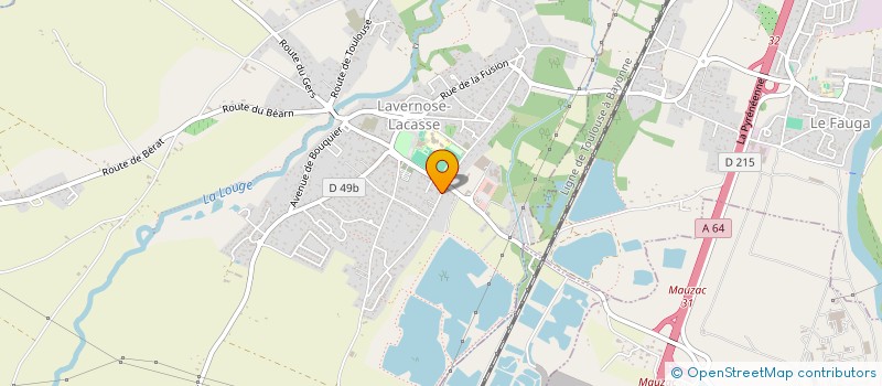 localisation de l'entreprise RENOVEURS à LAVERNOSE-LACASSE