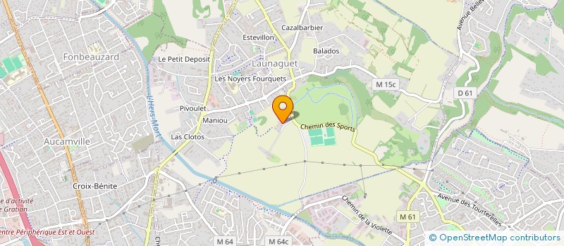 localisation de l'entreprise RENOVEX  LAUNAGUET