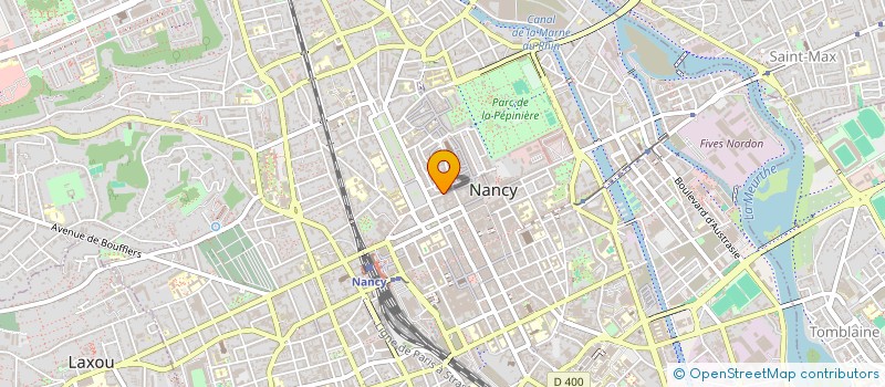 localisation de l'entreprise RENOVI  NANCY