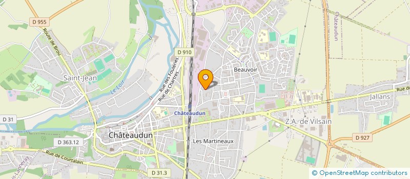 localisation de l'entreprise RENOVIA à CHATEAUDUN