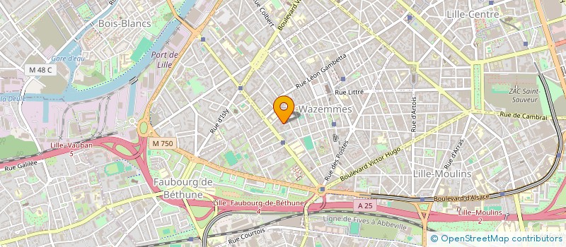 localisation de l'entreprise RENOVIAL à LILLE
