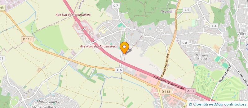 localisation de l'entreprise RENOVIANCE  MORAINVILLIERS