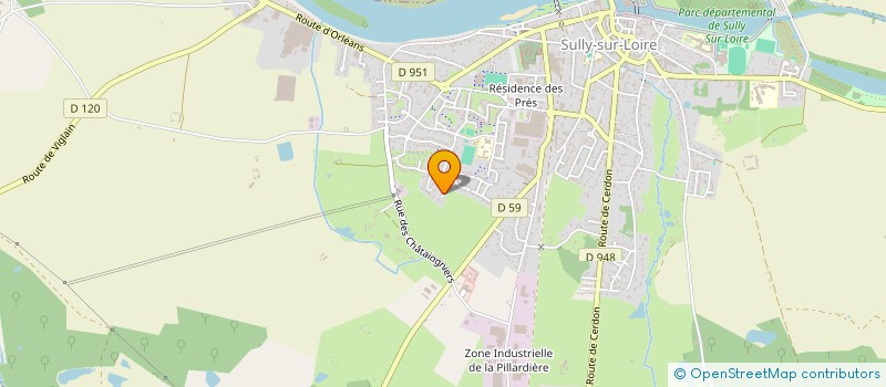 localisation de l'entreprise RENOVIBES  SULLY-SUR-LOIRE