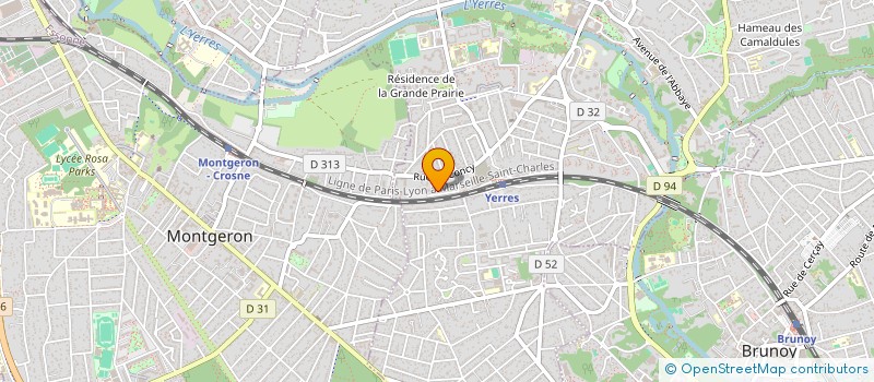 localisation de l'entreprise RENOVICI à YERRES