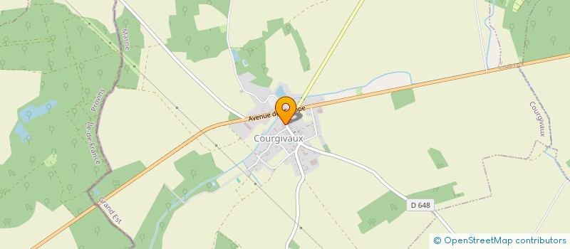 localisation de l'entreprise RENOVIK MAISON  COURGIVAUX